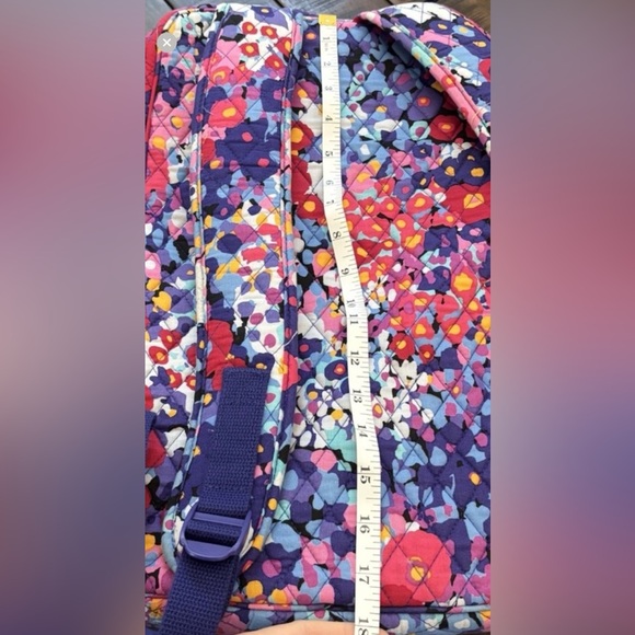 Vera Bradley Impressionista large backpack - Picture 11 of 12